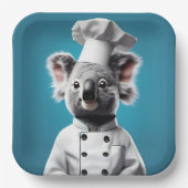 Koch Koala Pappteller (Vorderseite)