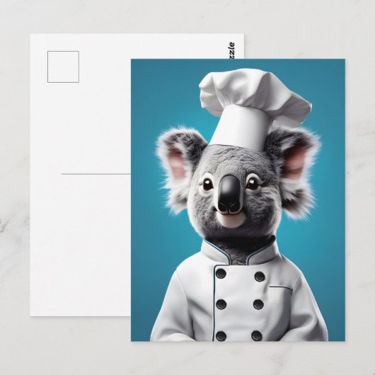 Koch Koala Postkarte (Vorne/Hinten)