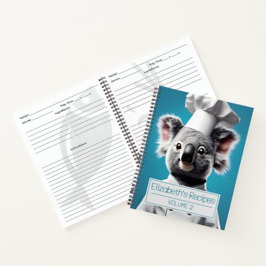 Koch Koala Rezpe Buch (Innenseite)