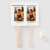 Koch Koch hinzufügen Namen Männer Küche Bäckerei Fächer (Vorne und Hinten)