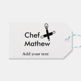 Koch Koch hinzufügen Namen Männer Küche Bäckerei Geschenkanhänger
