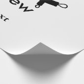 Koch Koch hinzufügen Namen Männer Küche Bäckerei Geschenkpapier (Ecke)