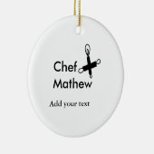 Koch Koch hinzufügen Namen Männer Küche Bäckerei Keramik Ornament (Rechts)