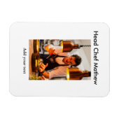 Koch Koch hinzufügen Namen Männer Küche Bäckerei Magnet (Horizontal)