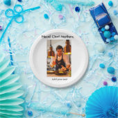 Koch Koch hinzufügen Namen Männer Küche Bäckerei Pappteller (Party)