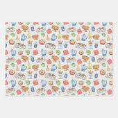 Koch Koch Küche Kochen Lover Wrapping Papier Set (Vorderseite)