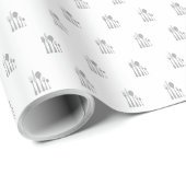 Koch Kochen Backen Küche Geschenk Geschenkpapier (Rolleneckpunkt)