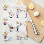 Koch Kochen Küchentücher (Viertel Falte)