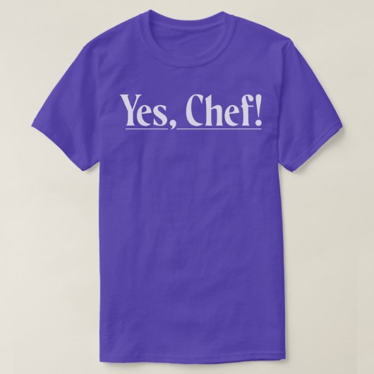 Koch Kochen Kulinarisch T-Shirt (Design vorne)