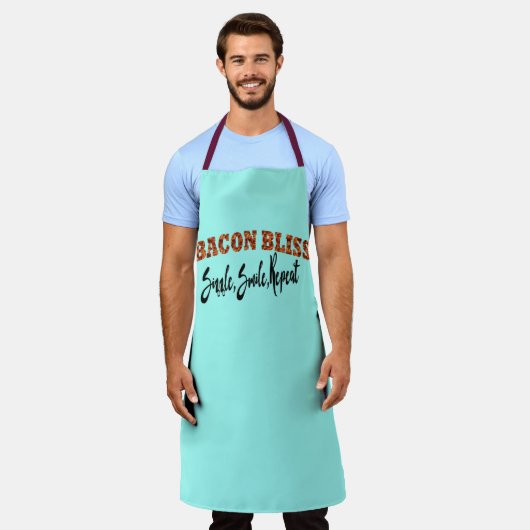 Koch Kochen Neuartige Schürze, Bacon Bliss Wiederh Schürze (Getragen)