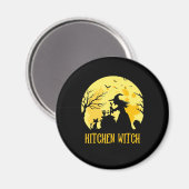 Koch Kochhalloween | Küchenwitz Magnet (Vorderseite/Rückseite)