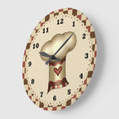 Koch-Kochuhr Große Wanduhr (Winkel)