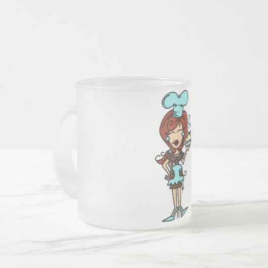 Koch Konditorei - T - Shirt und Geschenke aus dem Mattglastasse (Vorderseite Links)