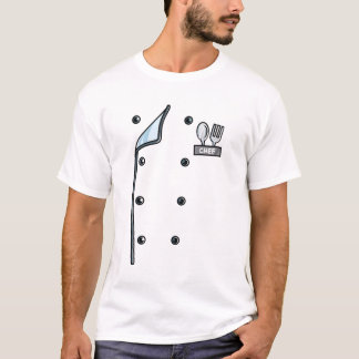 Koch Kostümbekleidung Uniform Funny Cook Jacket fü T-Shirt