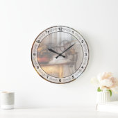 Koch - Küche - Küchenausstattung Große Wanduhr (Zuhause)