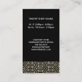 Koch | Küche Utensils Visitenkarte (Rückseite)