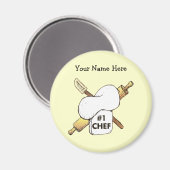 Koch Küchenmagnet Magnet (Vorderseite/Rückseite)