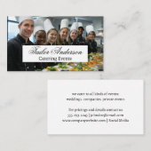 Koch Küchenpersonal Cateringpersonal Visitenkarte (Vorne/Hinten)