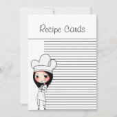 Koch Lady Recipe Cards (Vorderseite)