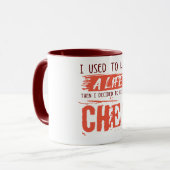 Koch Leben. Funny Gift Idea. Tasse (Vorderseite Links)