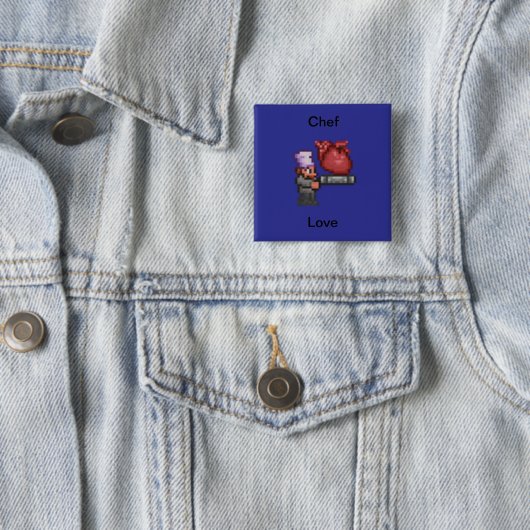 Koch Liebe Button (Beispiel)