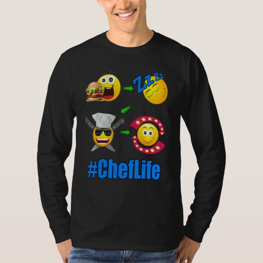 Koch Life Lifestyle Kochen 1 T-Shirt (Vorderseite)