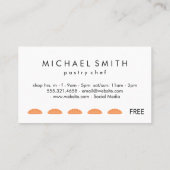 Koch-Lochkarte Treuekarte (Rückseite)