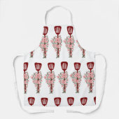 Koch Löffel Blume Schürze (Vorderseite)