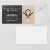 Koch | Logo für Kreuzmesser Visitenkarte (Vorne/Hinten)