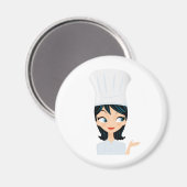 Koch Magnet (Vorderseite/Rückseite)