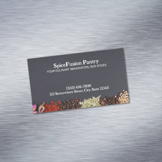 Koch Magnetische Visitenkarte (Beispiel)