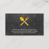 Koch | Messer und Silberwaren Visitenkarte (Rückseite)