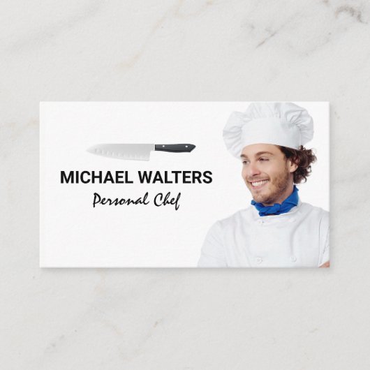 Koch | Messer und Silberwaren Visitenkarte (Vorderseite)