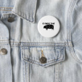 Koch Metzger Grillen, dass ich das Schwein Schwein Button (Beispiel)