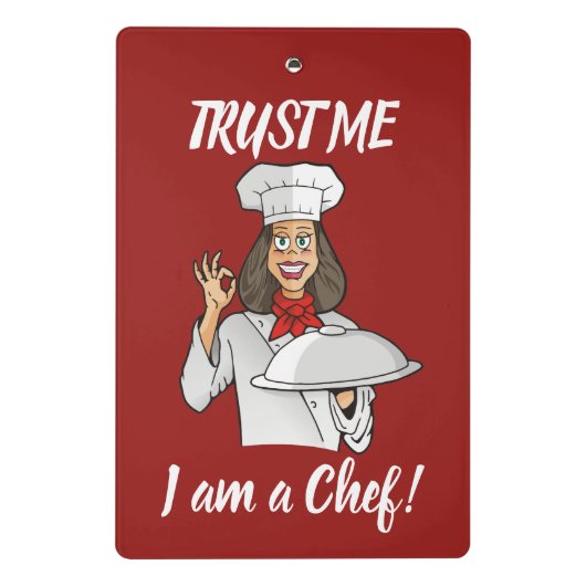 Koch Mini Klemmbrett (Rückseite)