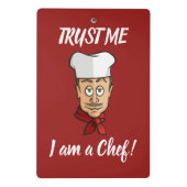 Koch Mini Klemmbrett (Rückseite)