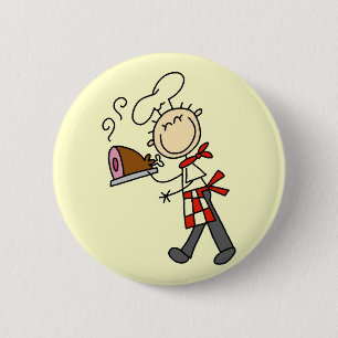 Koch mit Baked Ham T-Shirts und Geschenken Button