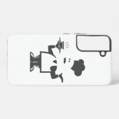 Koch mit einer Schüssel Suppe Samsung Galaxy Hülle (Rückseite (Horizontal))