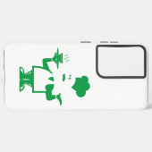 Koch mit einer Schüssel Suppe Samsung Galaxy Hülle (Linke Seite)