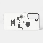 Koch mit einer Schüssel Suppe Samsung Galaxy Hülle (Rückseite (Horizontal))