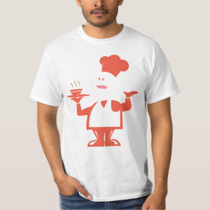 Koch mit einer Schüssel Suppe T-Shirt