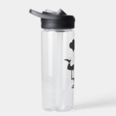 Koch mit einer Schüssel Suppe Trinkflasche (Rechts)