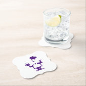 Koch mit einer Schüssel Suppe Untersetzer (Vor Ort)