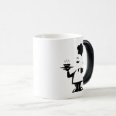 Koch mit einer Schüssel Suppe Verwandlungstasse (VorderseiteRechts)