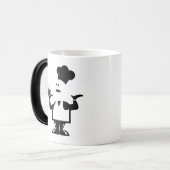 Koch mit einer Schüssel Suppe Verwandlungstasse (Vorderseite Links)