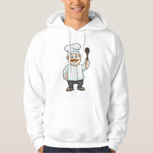 Koch mit Koch Hut & Soup Löffel Hoodie