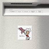 Koch mit kundenspezifischem Namen für Konditorei Magnet (In Situ (Geschirrspüler))