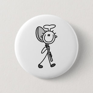 Koch mit Löffel Button