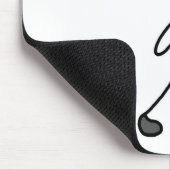 Koch Mit Löffel Mousepad (Ecke)