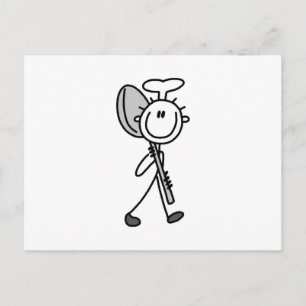 Koch Mit Löffel Postkarte